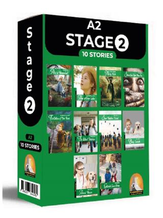 İngilizce Hikaye Stage 2 10’lu Hikaye Seti Kutu Tanıtım (A2) Seviyelerinde