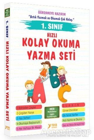 1. Sınıf Okuma Yazma Seti (5 Kitap Takım) - Kolektif - Yuva Yayınları - Resim 1