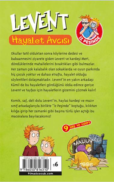 Levent İz Peşinde - Hayalet Avcısı | Timaş Çocuk (İnce Kapak) - Resim 2