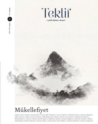 Teklif 2 Aylık Düşünce Dergisi Sayı: 1 Ocak 2022 | Ketebe Yayınları (Ciltsiz) - Resim 1