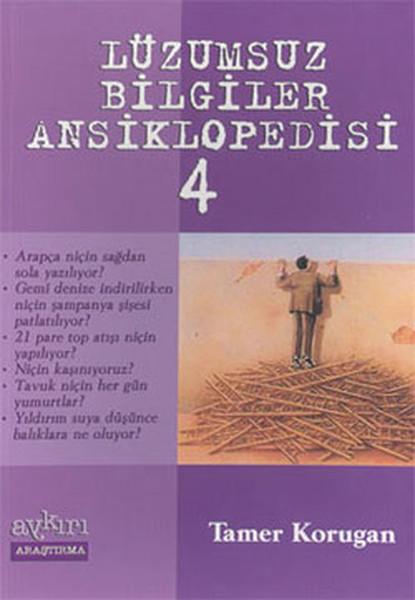 Lüzumsuz Bilgiler Ansiklopedisi 4 | Aykırı Yayınları (İnce Kapak) - Resim 1