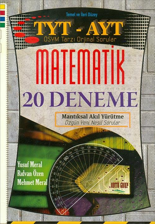 Gex TYT AYT Matematik 20 Deneme Mantıksal Akıl Yürütme (Kampanyalı) - Resim 1