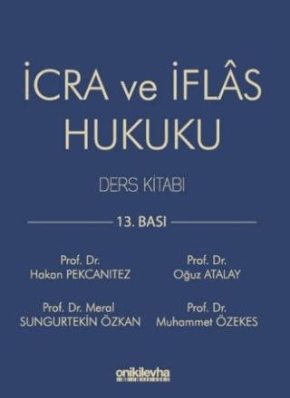 İcra ve İflâs Hukuku Ders Kitabı | On İki Levha Yayınları (Ciltli) - Resim 1