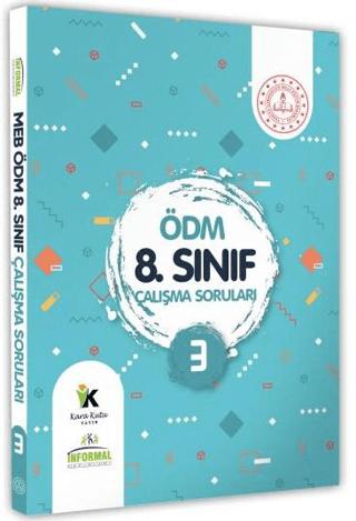8. Sınıf LGS MEB Çalışma Soruları Ölçme Değerlendirme Merkezi ÖDM Çalışma Kitabı 3