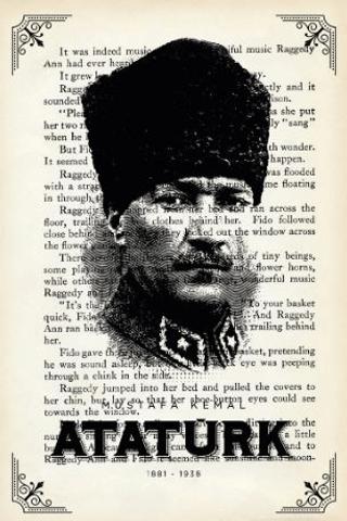 Şeffaf Ayraç 5 - Atatürk 2 | Vivago Art - Resim 1