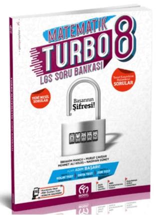 8. Sınıf LGS Matematik Turbo Soru Bankası | Model Eğitim Yayıncılık (Ciltsiz) - Resim 1