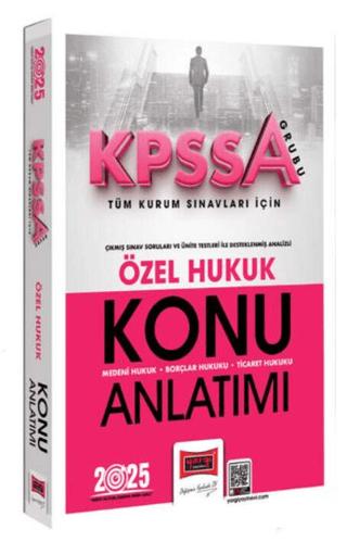 2025 KPSS-A Grubu Tüm Kurum Sınavları İçin Özel Hukuk Konu Anlatımı | Yargı Yayınevi (Ciltsiz) - Resim 1