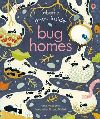 Peep Inside Bug Homes | Usborne (Ciltsiz) - Resim 1