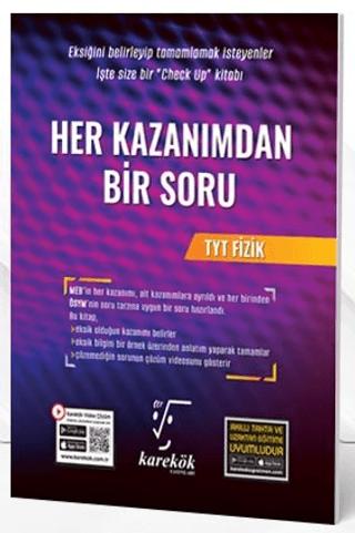 TYT Fizik Her Kazanımdan Bir Soru | Karekök Yayıncılık (Ciltsiz) - Resim 1