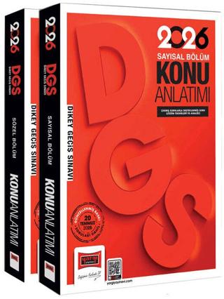 2026 DGS Sayısal-Sözel Yetenek Konu Anlatımlı Modüler Set (2 Cilt)
