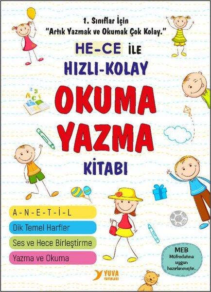 Hece İle Hızlı Kolay Okuma Yazma Kitabı - 1. Sınıflar İçin | Yuva (İnce Kapak) - Resim 1