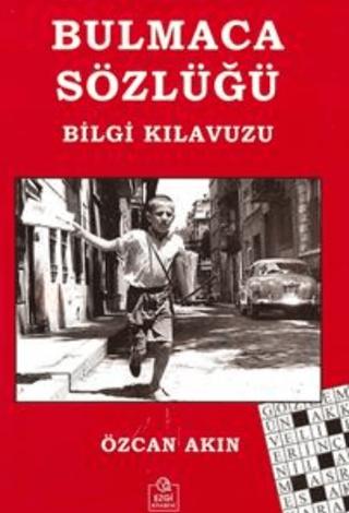 Bulmaca Sözlüğü Bilgi Kılavuzu