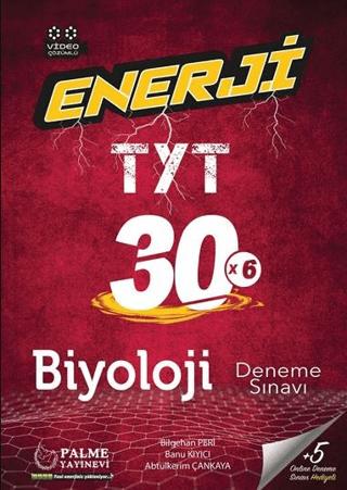TYT Enerji 30 Biyoloji Deneme Sınavı | Palme Yayınları (Ciltsiz) - Resim 1