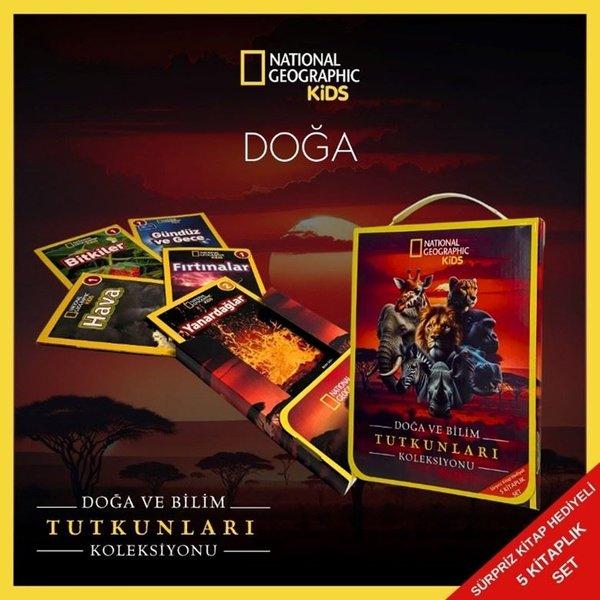 National Geographic Kids - Doğa Seti - 5 Kitap Takım - Doğa ve Bilim Tutkunları Koleksiyonu | Beta Kids (İnce Kapak) - Resim 1