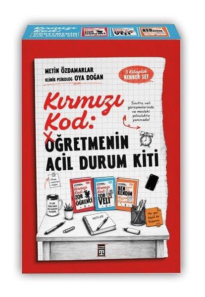 Kırmızı Kod: Öğretmenin Acil Durum Kiti Seti - 3 Kitap Takım | Timaş Yayınları (İnce Kapak) - Resim 1