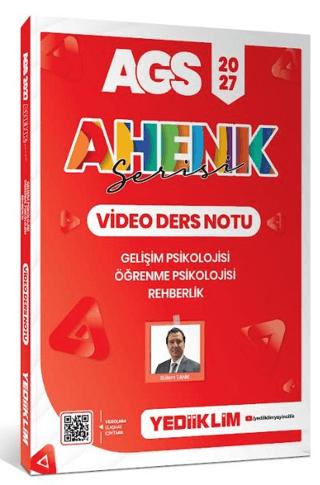 2027 AGS Ahenk Serisi Gelişim Psikolojisi, Öğrenme Psikolojisi ve Rehberlik Video Ders Notu | Yediiklim Yayınları (Ciltsiz) - Resim 1