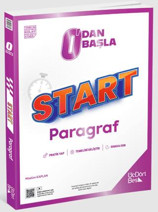 0'dan Başla Start Paragraf Soru Bankası | Üç Dört Beş Yayınları (Ciltsiz) - Resim 1
