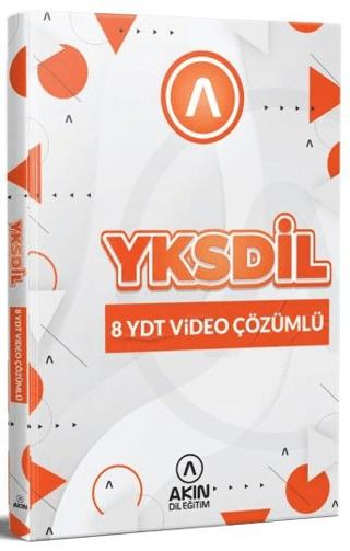 YKSDİL 8 YDT Video Çözümlü | Akın Dil Eğitim (Ciltsiz) - Resim 1