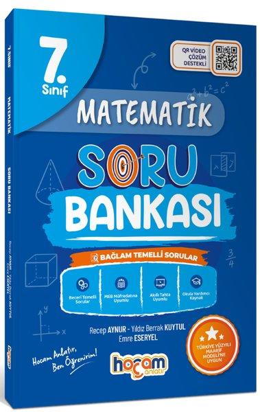7.Sınıf Matematik Tamamı Video Çözümlü Soru Bankası | Hocam Anlatır Yayınları (İnce Kapak) - Resim 1