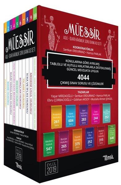Müessir-Adli İdari Hakimlik Çıkmış Soru Bankası ve Çözümleri | Temsil Kitap (İnce Kapak) - Resim 1