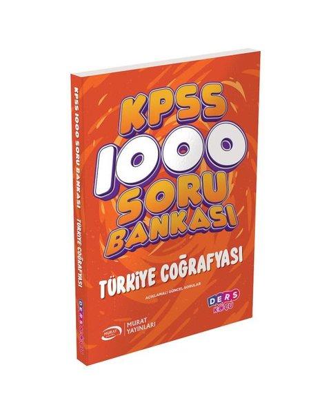 4023 KPSS Türkiye Coğrafyası 1000 Soru Bankası DK | Ders Koçu (İnce Kapak) - Resim 1