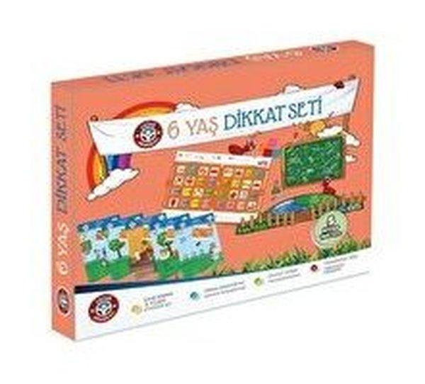 Çocuk Akademi 6 Yaş Dikkat Seti | Çocuk Akademi Yayınları (İnce Kapak) - Resim 1