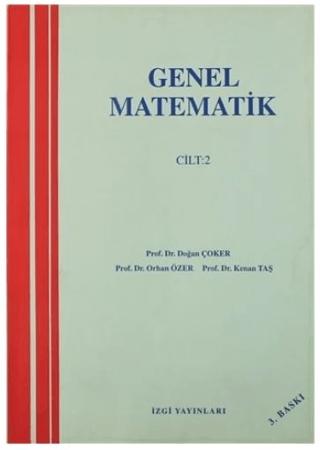 Genel Matematik Cilt: 2 | Art Basın Yayın Hizmetleri (Ciltsiz) - Resim 1