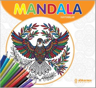 Mandala - Hayvanlar | Atlı Karınca Yayınları (Ciltsiz) - Resim 1