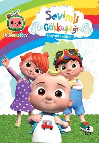 Cocomelon Sevimli Gökkuşağı Boyama Kitabı | Doğan Çocuk (İnce Kapak) - Resim 1
