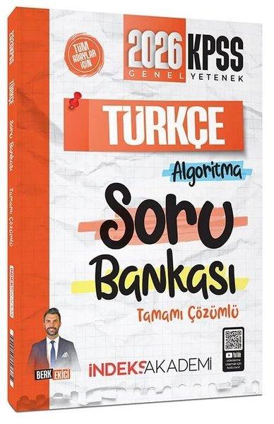 2026 KPSS Türkçe Algoritma Soru Bankası Çözümlü | İndeks Akademi (İnce Kapak) - Resim 1