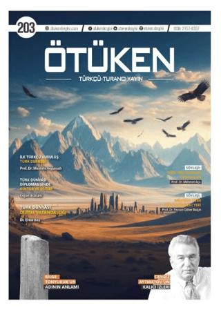 Ötüken Dergisi 203. Sayı – Eylül-Ekim 2023 | Ötüken Dergisi (Ciltsiz) - Resim 1