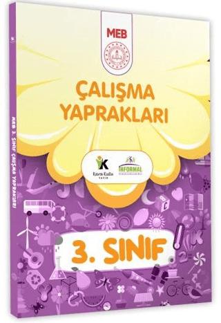 2025 MEB İlkokul 3.Sınıf Çalışma Yaprakları TÜM DERSLER Etkinlikli Eğlenceli Soru Bankası