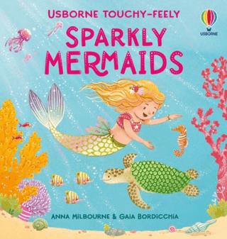 Touchy-Feely Sparkly Mermaids | Usborne (Ciltli) - Resim 1