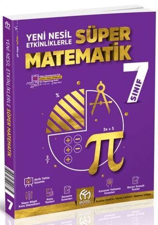7. Sınıf Süper Matematik | Model Eğitim Yayıncılık (Ciltsiz) - Resim 1