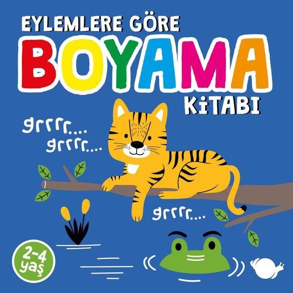 Eylemlere Göre Boyama Kitabı | Çikolata Yayınevi (İnce Kapak) - Resim 1