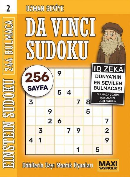 Da Vinci Uzman Sudoku 2 | Maxi Yayıncılık (İnce Kapak) - Resim 1