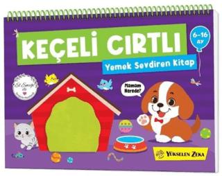 İlk Cırt Cırtlı Keçeli Etkinlik Kitabım - Yemek Sevdiren Kitap (6-16 Ay)
