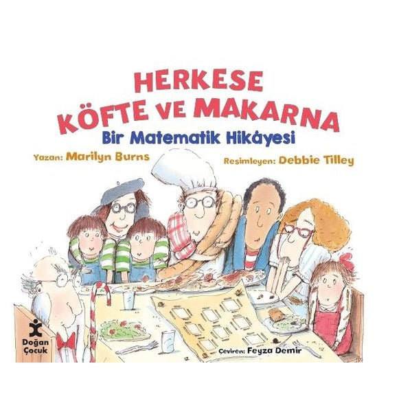 Herkese Köfte ve Makarna - Bir Matematik Hikayesi | Doğan Çocuk (İnce Kapak)