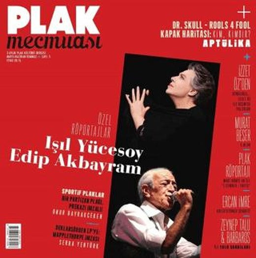 Plak Mecmuası Sayı: 5 Mayıs-Haziran-Temmuz 2019 | Plak Mecmuası Dergisi (Ciltsiz)