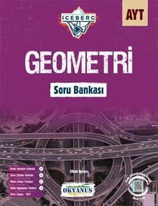 AYT Iceberg Geometri Soru Bankası | Okyanus Eğitim (İnce Kapak)
