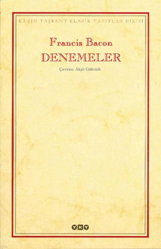 Denemeler-Francis Bacon | Yapı Kredi Yayınları (e-Kitap)