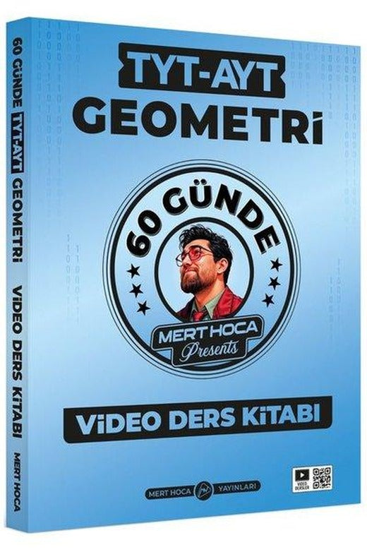 60 Günde TYT-AYT Geometri Video Ders Kitabı Mert Hoca | Mert Hoca Yayınları (İnce Kapak)