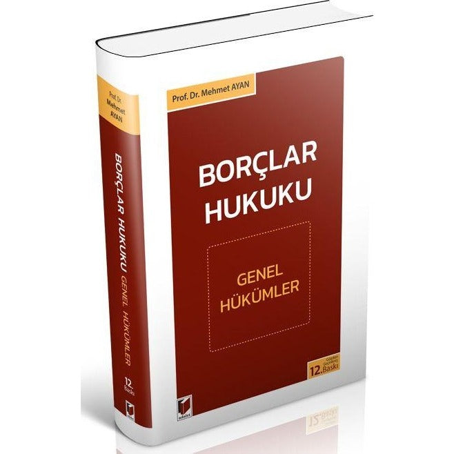 Borçlar Hukuku Genel Hükümler