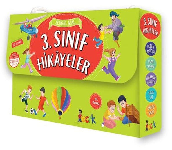 3.Sınıf Hikayeler Seti - 10 Kitap Takım | Bıcırık Yayınları