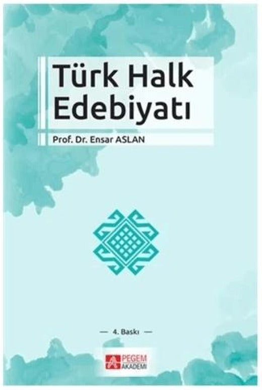 Türk Halk Edebiyatı | Pegem Akademi Yayıncılık (Ciltsiz)