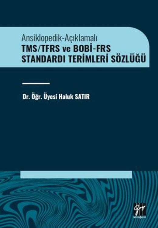 TMS/TFRS ve BOBİ-FRS Standardı Terimleri Sözlüğü