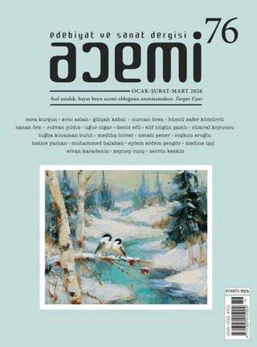 Acemi Edebiyat ve Sanat Dergisi Sayı 76 | Acemi Dergisi (Ciltsiz)