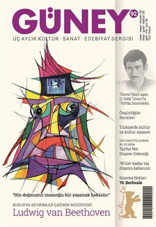 Güney Üç Aylık Kültür Sanat Edebiyat Dergisi Sayı: 92 Nisan - Mayıs - Haziran 2020 | Güney Dergisi (Ciltsiz)