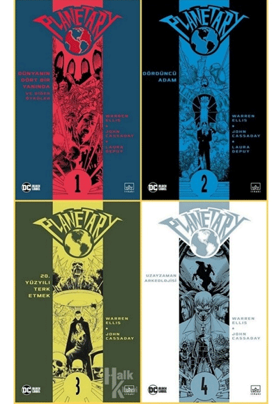 Planetary 4 Kitap Takım - Warren Ellis kitap kapağı