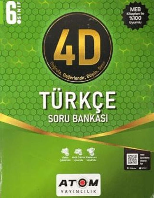 6. Sınıf Türkçe 4D Soru Bankası